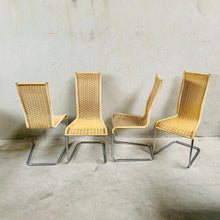 Load image into Gallery viewer, Set of 4 &quot;B25&quot; Wicker Dining Chairs by Axel Bruchhauser for Tecta, Germany 1980
