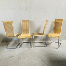 Load image into Gallery viewer, Set of 4 &quot;B25&quot; Wicker Dining Chairs by Axel Bruchhauser for Tecta, Germany 1980
