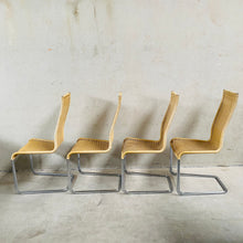 Load image into Gallery viewer, Set of 4 &quot;B25&quot; Wicker Dining Chairs by Axel Bruchhauser for Tecta, Germany 1980

