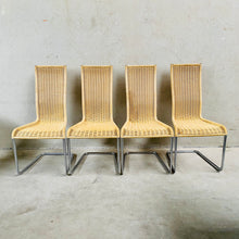 Load image into Gallery viewer, Set of 4 &quot;B25&quot; Wicker Dining Chairs by Axel Bruchhauser for Tecta, Germany 1980
