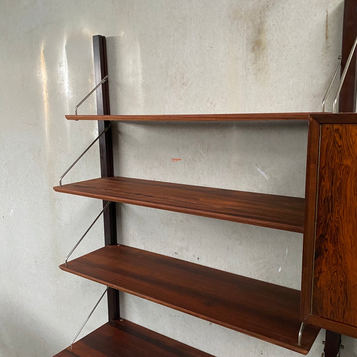 Modulares Wandregal aus Palisanderholz von Louis Van Teeffelen für Wébé Niederlande, 1960