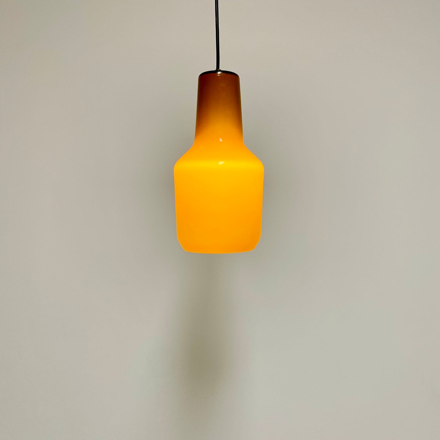 Zwei Hängelampen von Massimo Vignelli für Venini, 1950
