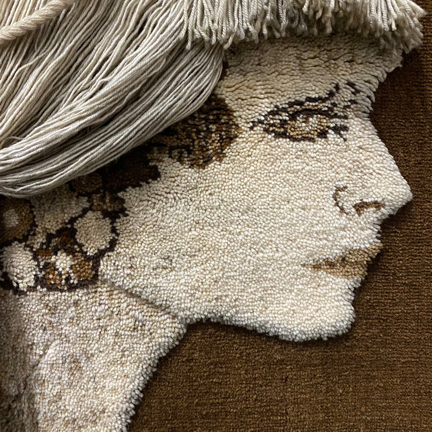 Grande tapisserie murale du studio Desso, Pays-Bas, 1970