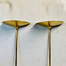 Load image into Gallery viewer, 2 X Florian Schulz Brass Uplights Bowl Scones Wall Lights, Germany 1970
