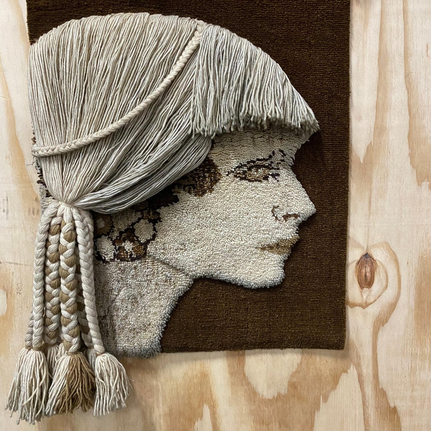 Grande tapisserie murale du studio Desso, Pays-Bas, 1970