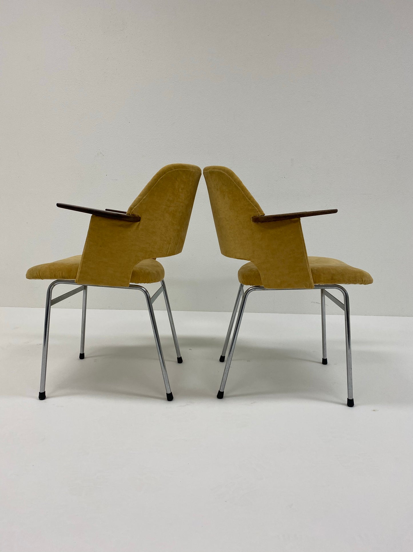 2 Esszimmerstühle „fm33“ von Cees Braakman für Pastoe Niederlande 1962