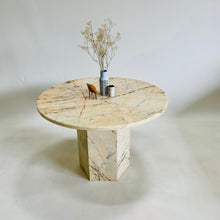 Load image into Gallery viewer, Beautiful Vintage Italian Design Marble Dining Table Italy 1970

