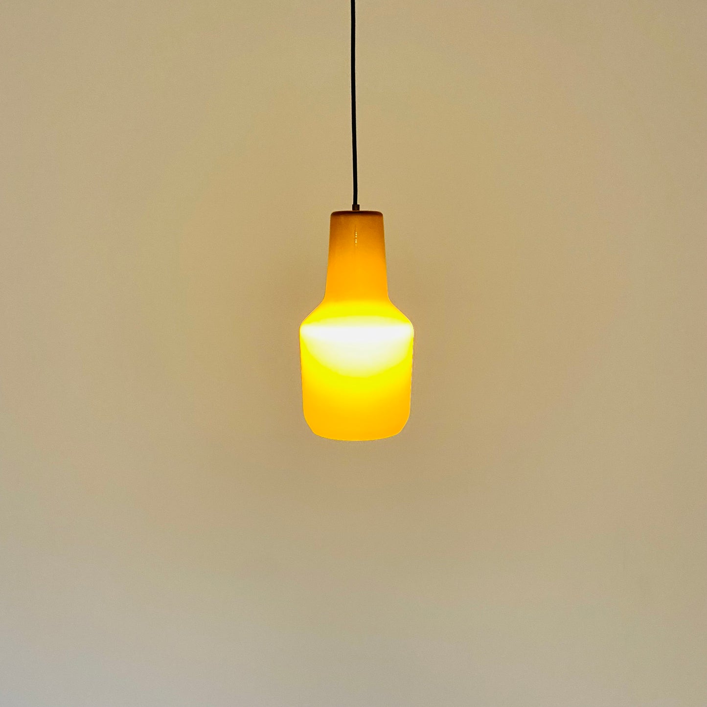 Zwei Hängelampen von Massimo Vignelli für Venini, 1950