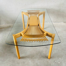 Load image into Gallery viewer, Sculptural &#39;totem&#39; Dining Set by Torstein Nilsen for Westnofa, Norway 1980
