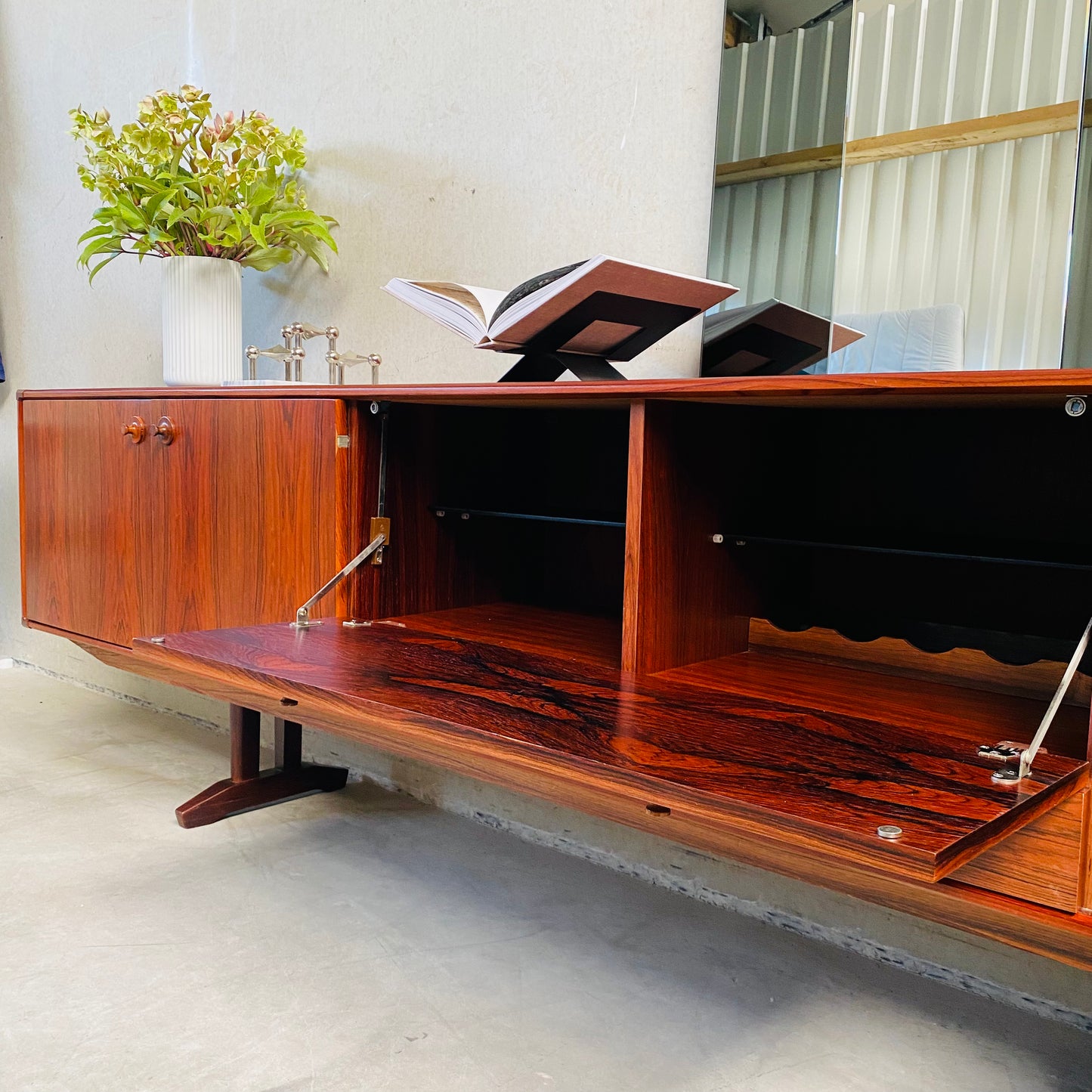 XXL-Palisander-Sideboard von William Watting für Fristho Niederlande 1960