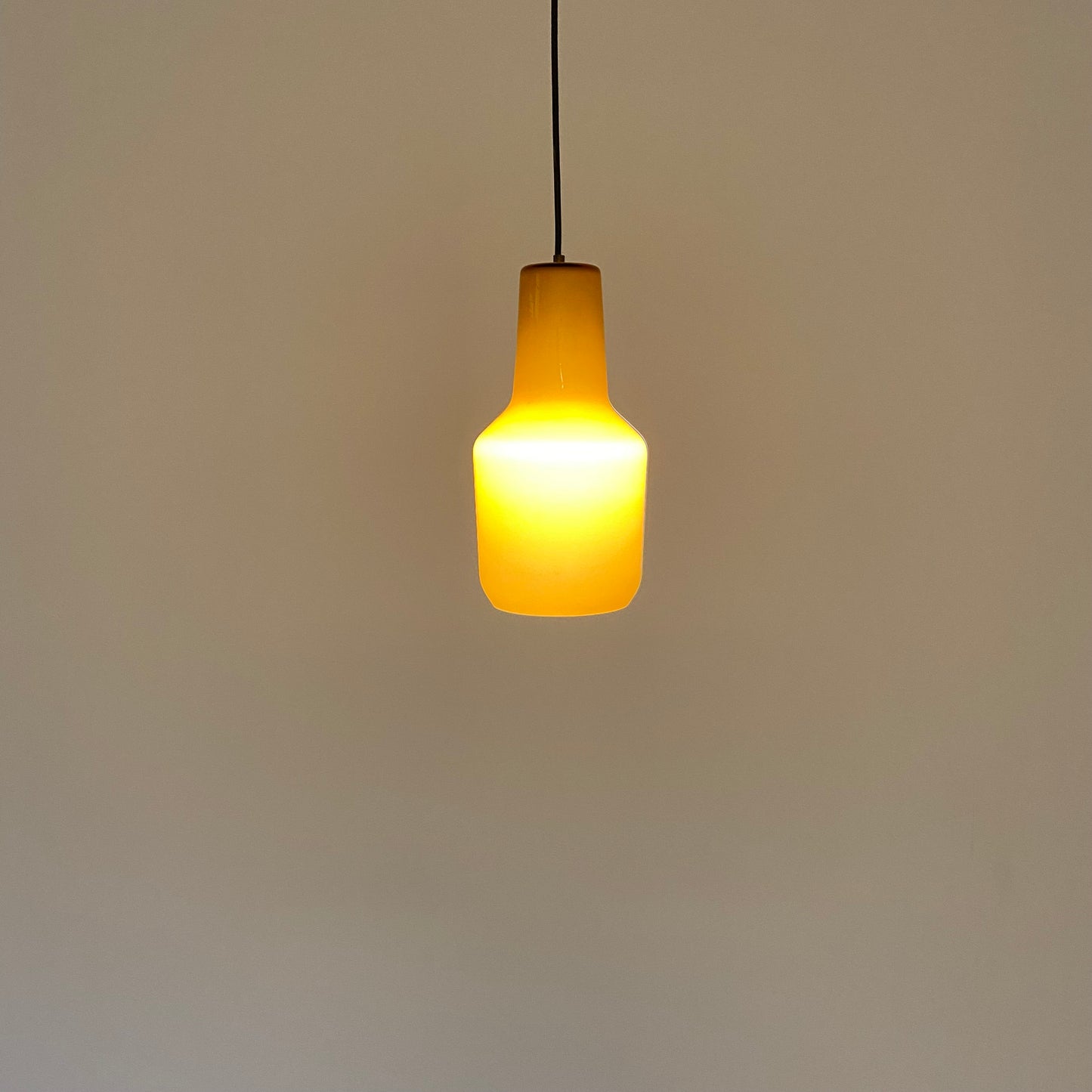 Zwei Hängelampen von Massimo Vignelli für Venini, 1950