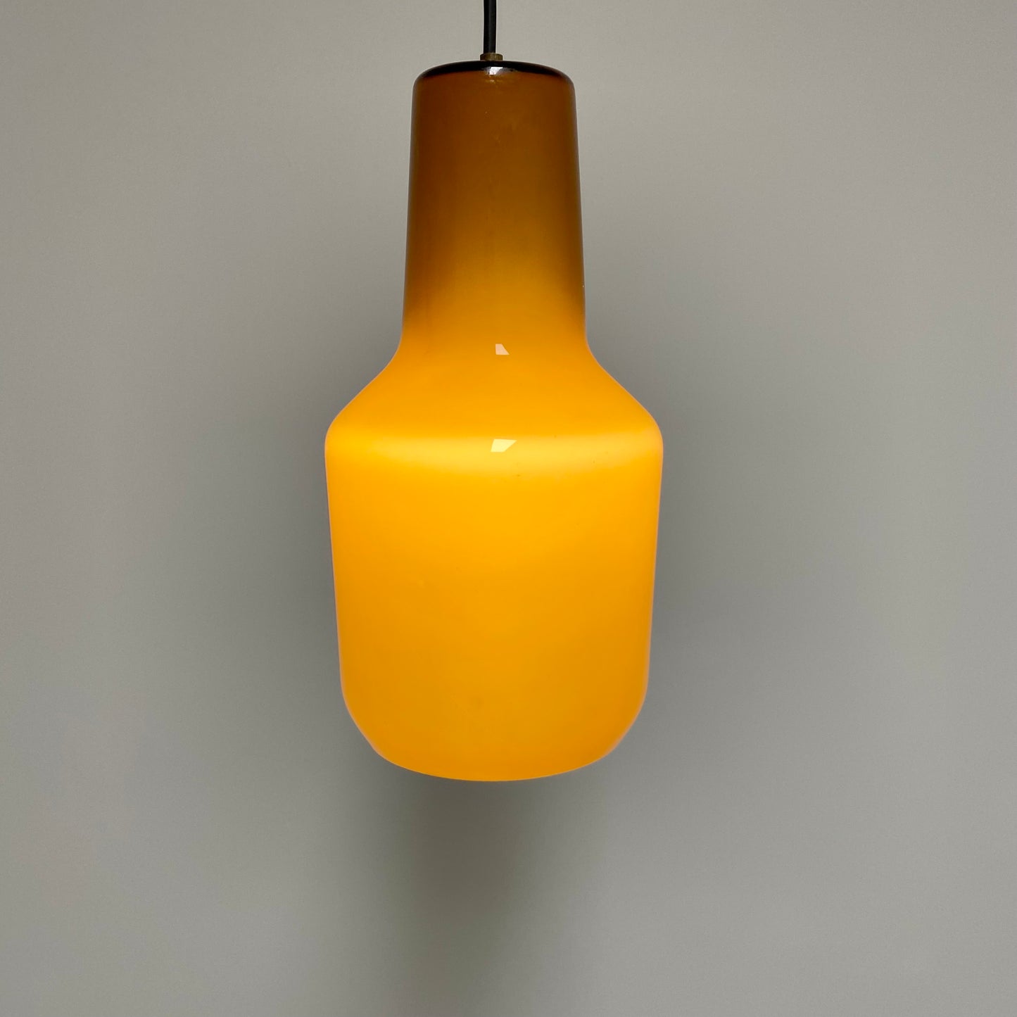 Zwei Hängelampen von Massimo Vignelli für Venini, 1950