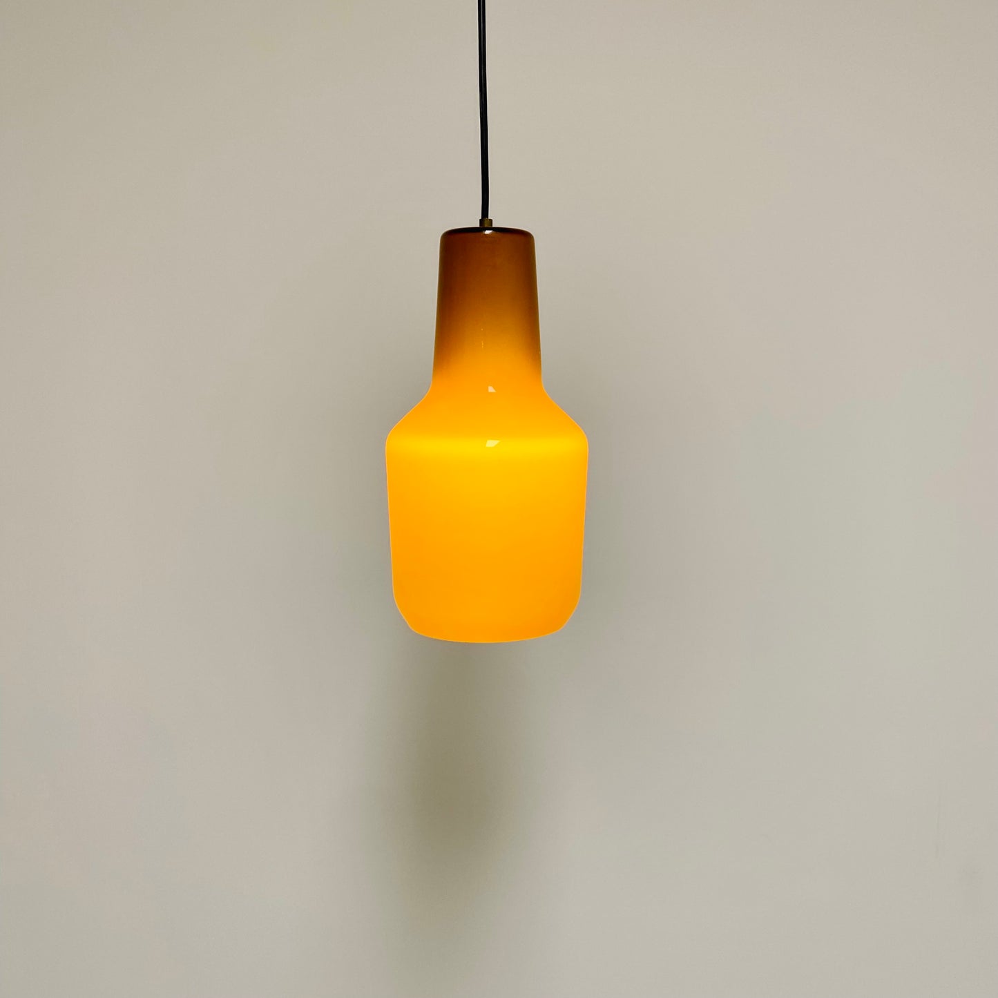 Zwei Hängelampen von Massimo Vignelli für Venini, 1950