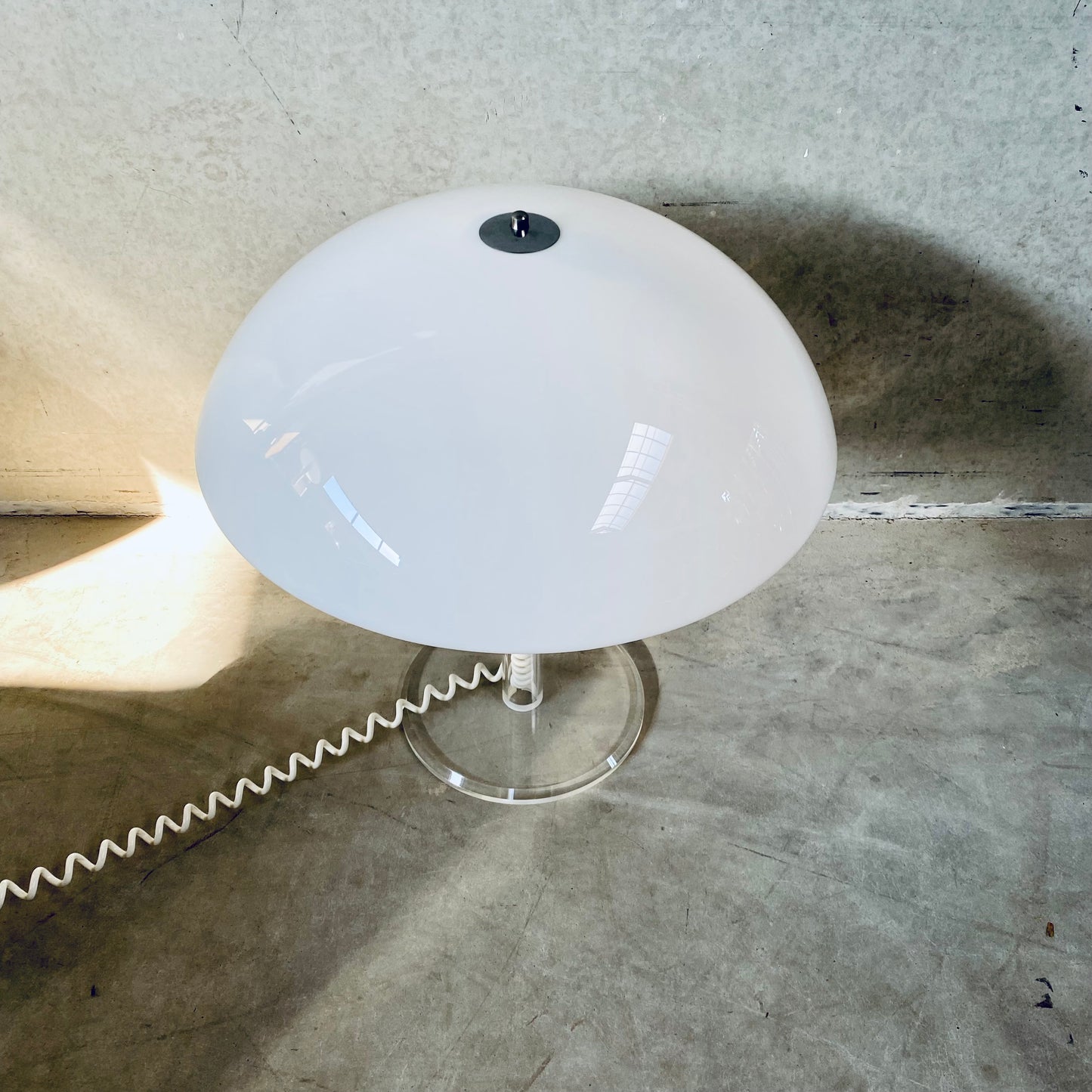 LARGE VINTAGE TABLE LAMP BY HARCO LOOR, NETHERLANDS 1970S