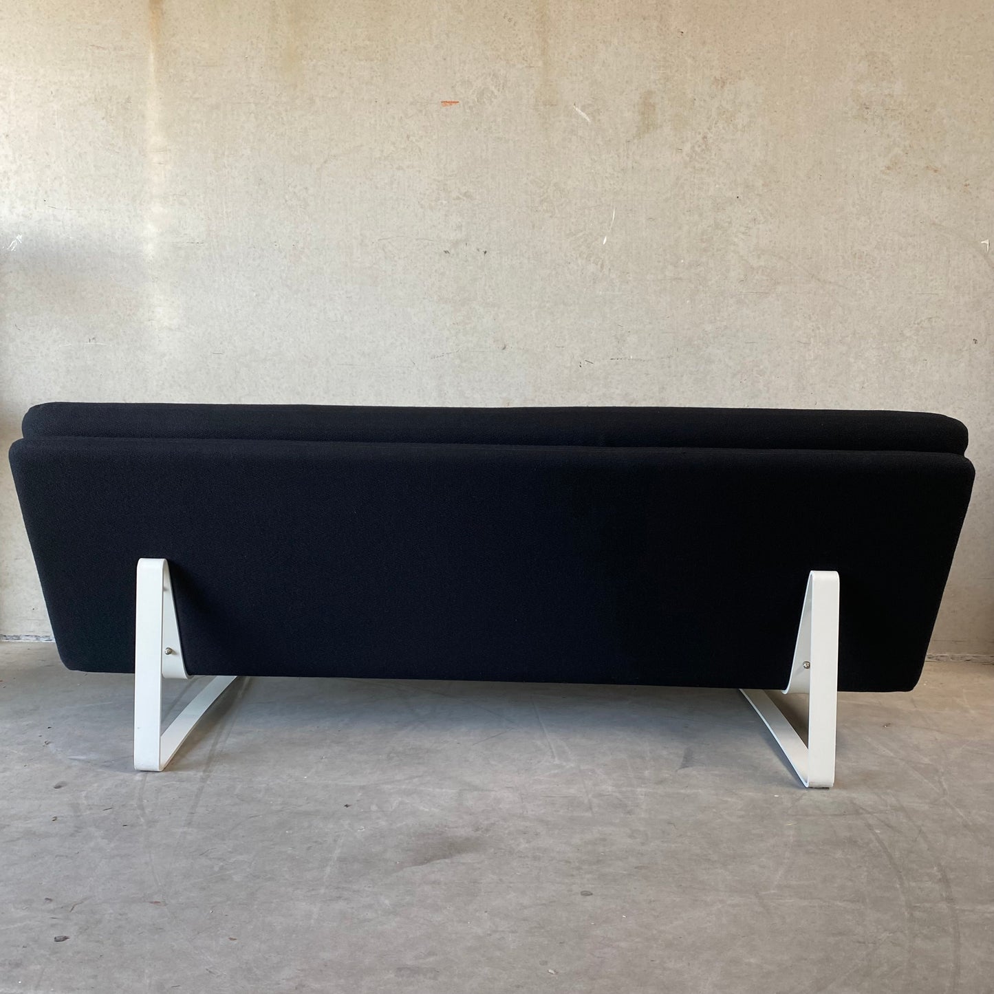 Schwarzes 3-Sitzer-Sofa „C684“ von Kho Liang Ie für Artifort Niederlande 1960