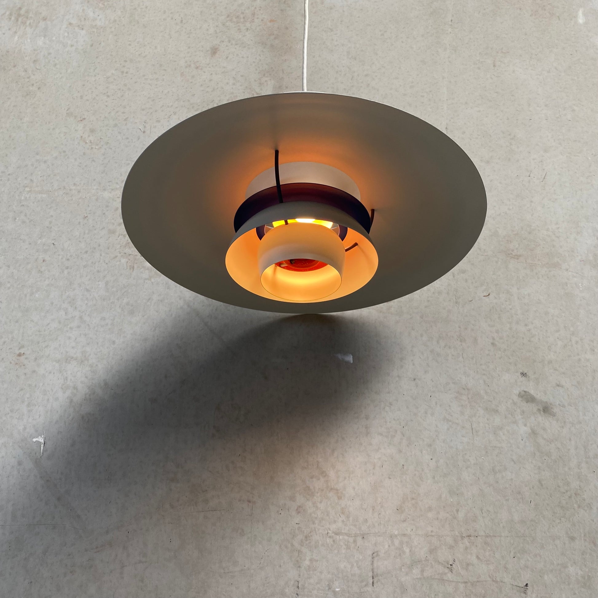 PH5 HANGING LAMP BY POUL HENNINGSEN FOR LOUIS POULSEN, 1970S