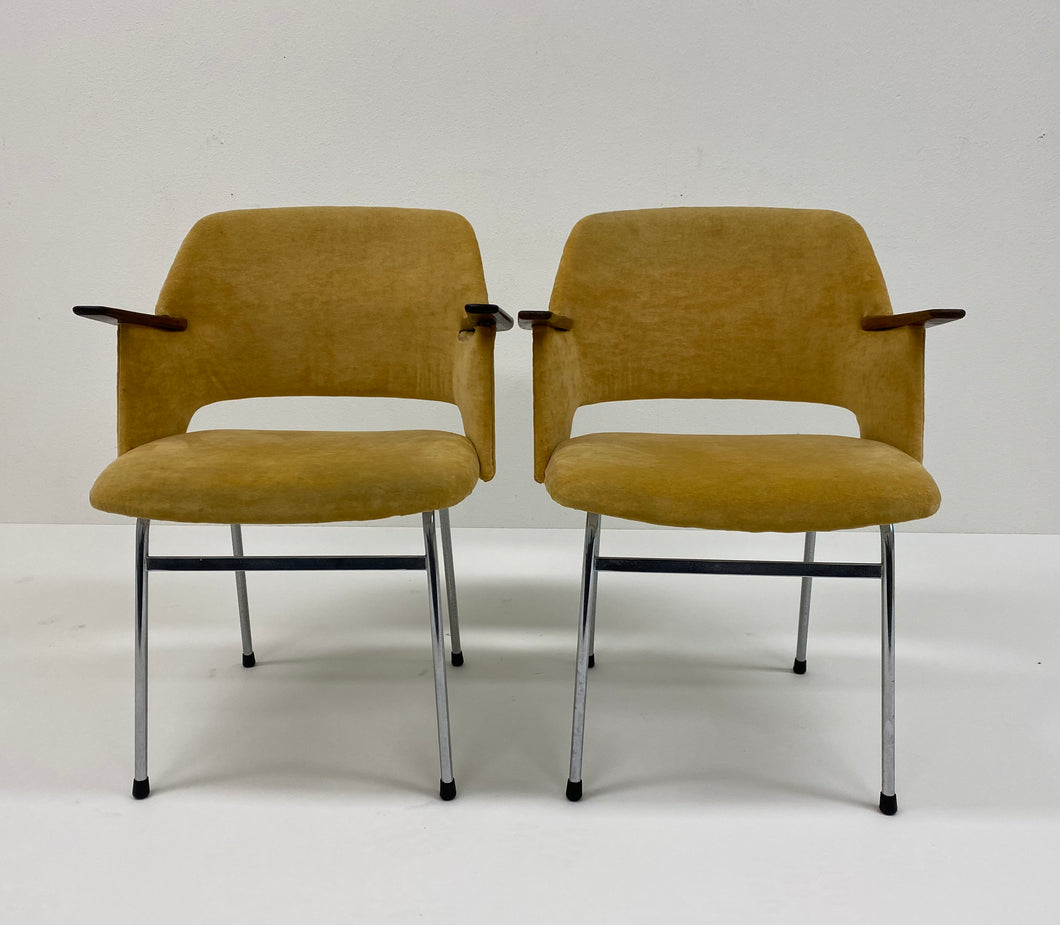 2 Dining Chairs “fm33” by Cees Braakman for Pastoe Netherlands 1962