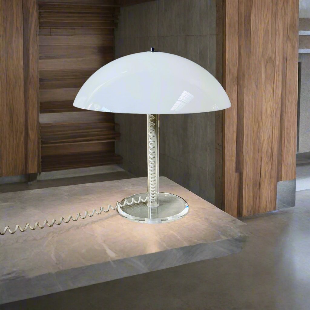 LARGE VINTAGE TABLE LAMP BY HARCO LOOR, NETHERLANDS 1970S