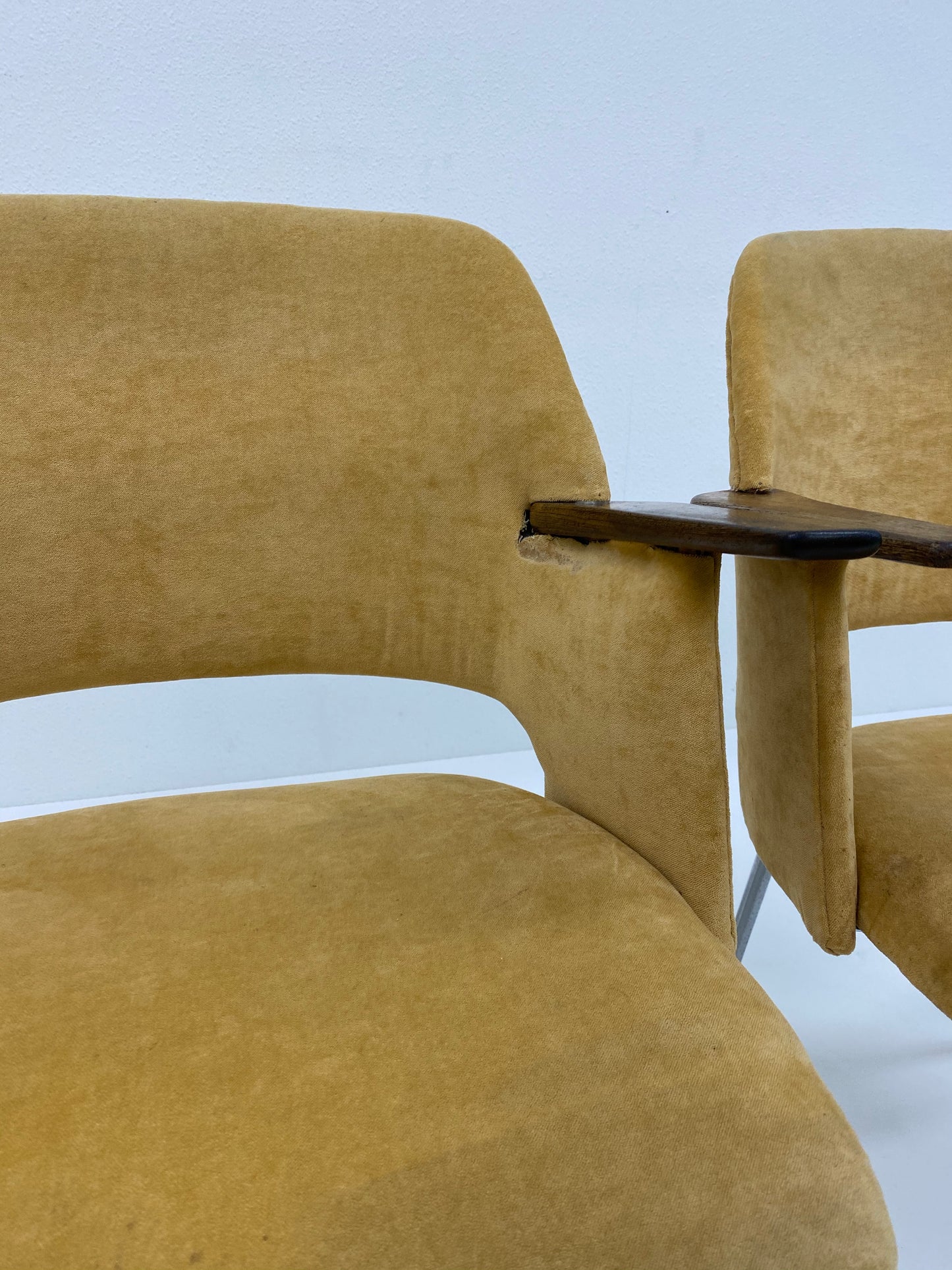 2 Esszimmerstühle „fm33“ von Cees Braakman für Pastoe Niederlande 1962