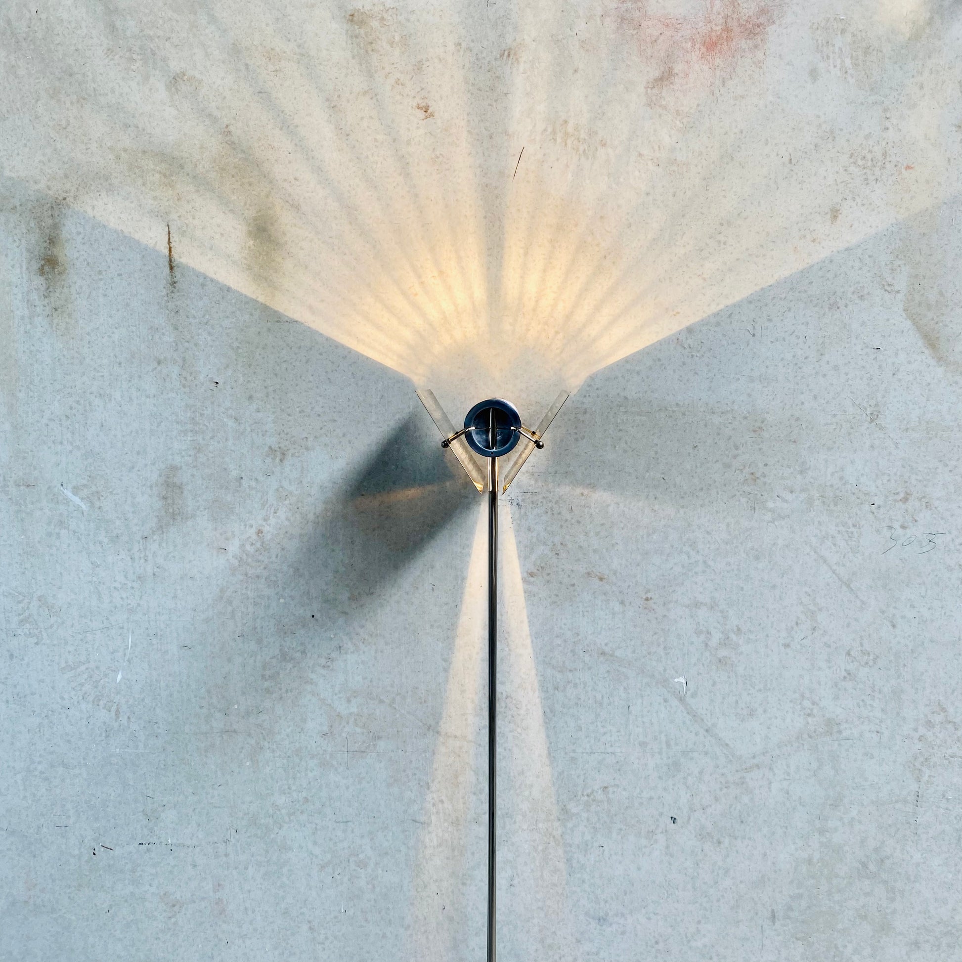 Floor Lamp "Mw1" by Peter Ghyczy for Ghyczy, Netherlands 1980
