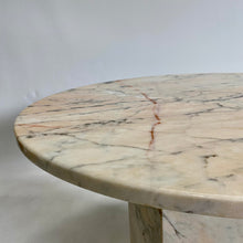 Load image into Gallery viewer, Beautiful Vintage Italian Design Marble Dining Table Italy 1970
