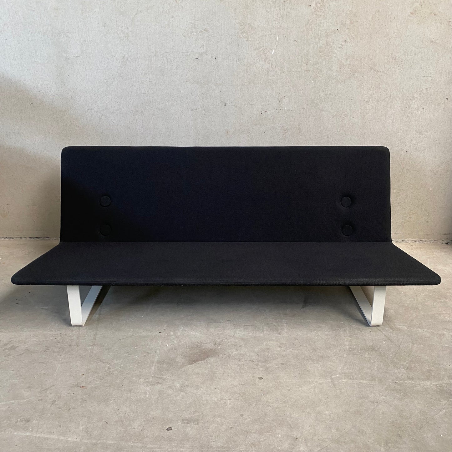 Schwarzes 3-Sitzer-Sofa „C684“ von Kho Liang Ie für Artifort Niederlande 1960