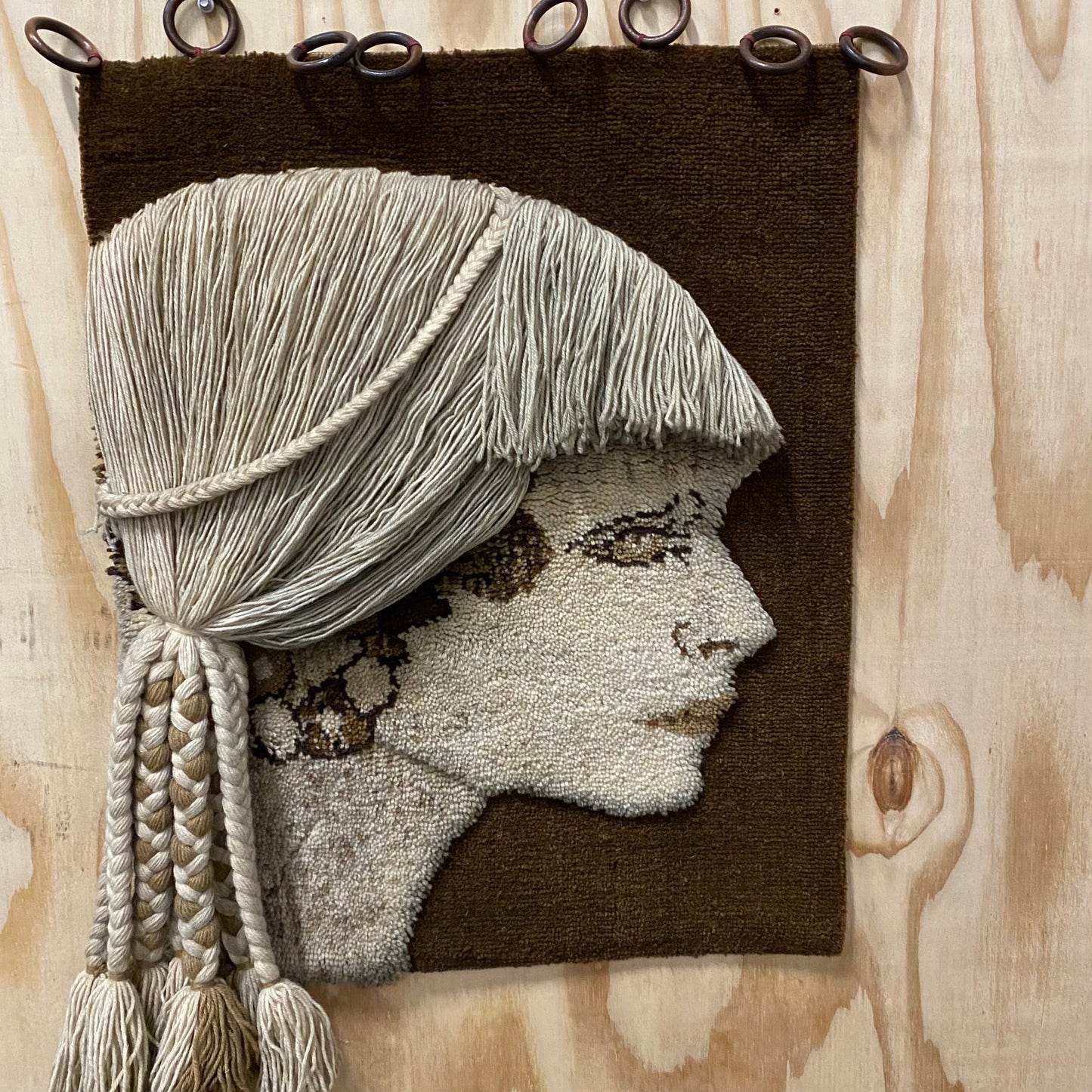 Grande tapisserie murale du studio Desso, Pays-Bas, 1970