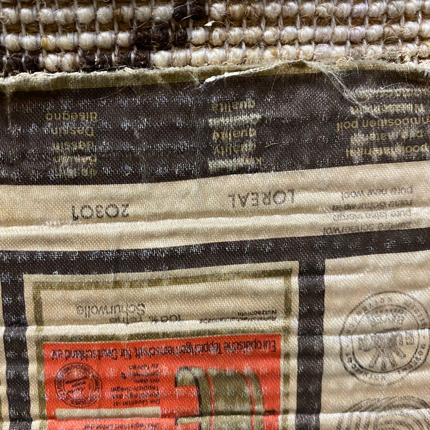 Grande tapisserie murale du studio Desso, Pays-Bas, 1970