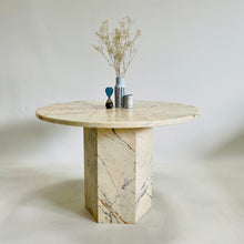 Load image into Gallery viewer, Beautiful Vintage Italian Design Marble Dining Table Italy 1970
