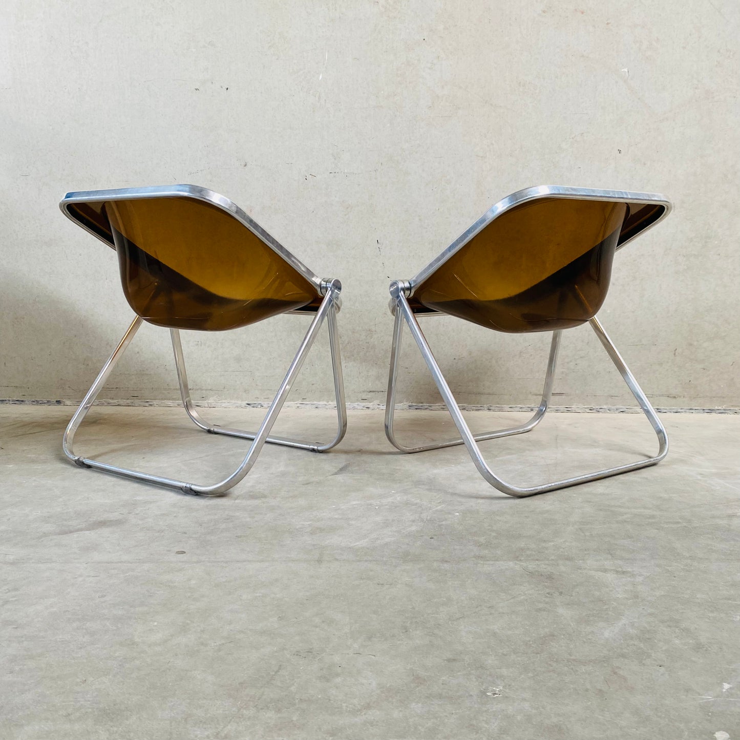 Satz Plona-Klappstühle von Giancarlo Piretti für Castelli, Italien 1970