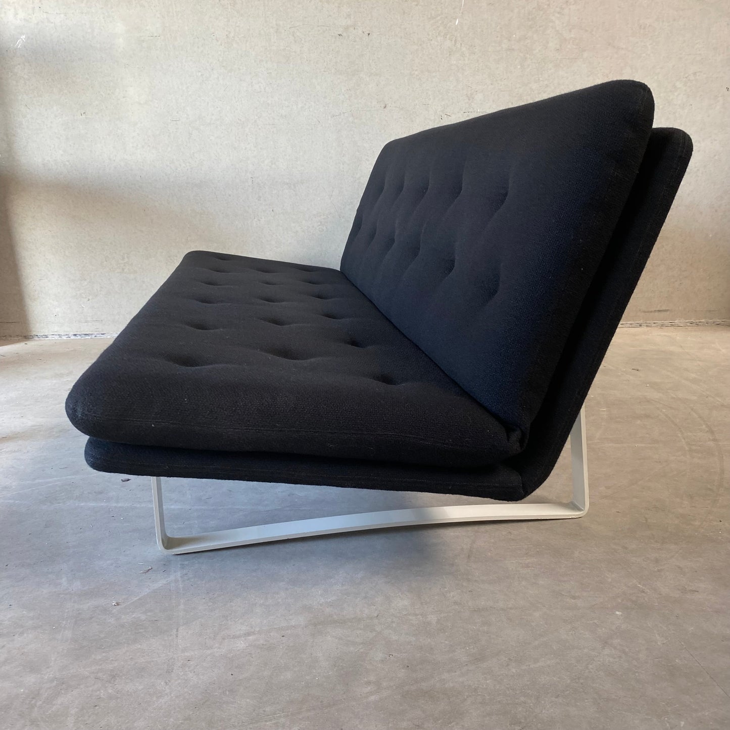 Schwarzes 3-Sitzer-Sofa „C684“ von Kho Liang Ie für Artifort Niederlande 1960